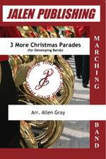 Three More Christmas Parades Marching Band sheet music cover